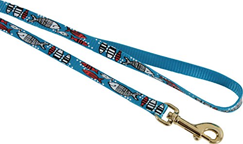 Zolux Laisse en Nylon Sardine pour Chat Turquoise 10 mm