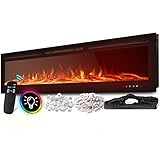 ✔ Heizung Steuerung ► Fernbedienung oder Bedienelement ► Touch Panel ► Timer Funktion 0.5 - 7.5 Stunden ✔ Deko Konvektor ► Front Glasscheibe ► Smart Temperglas