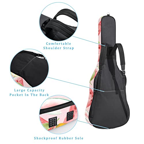Housse de sac de guitare épaisse avec rembourrage en éponge imperméable pour guitare acoustique électrique basse… - Les Beatles, Paul McCartney, John Lennon, RIngo Starr, George Harrison Housse de sac de guitare épaisse avec rembourrage en éponge imperméable pour guitare acoustique électrique basse… – Image 4