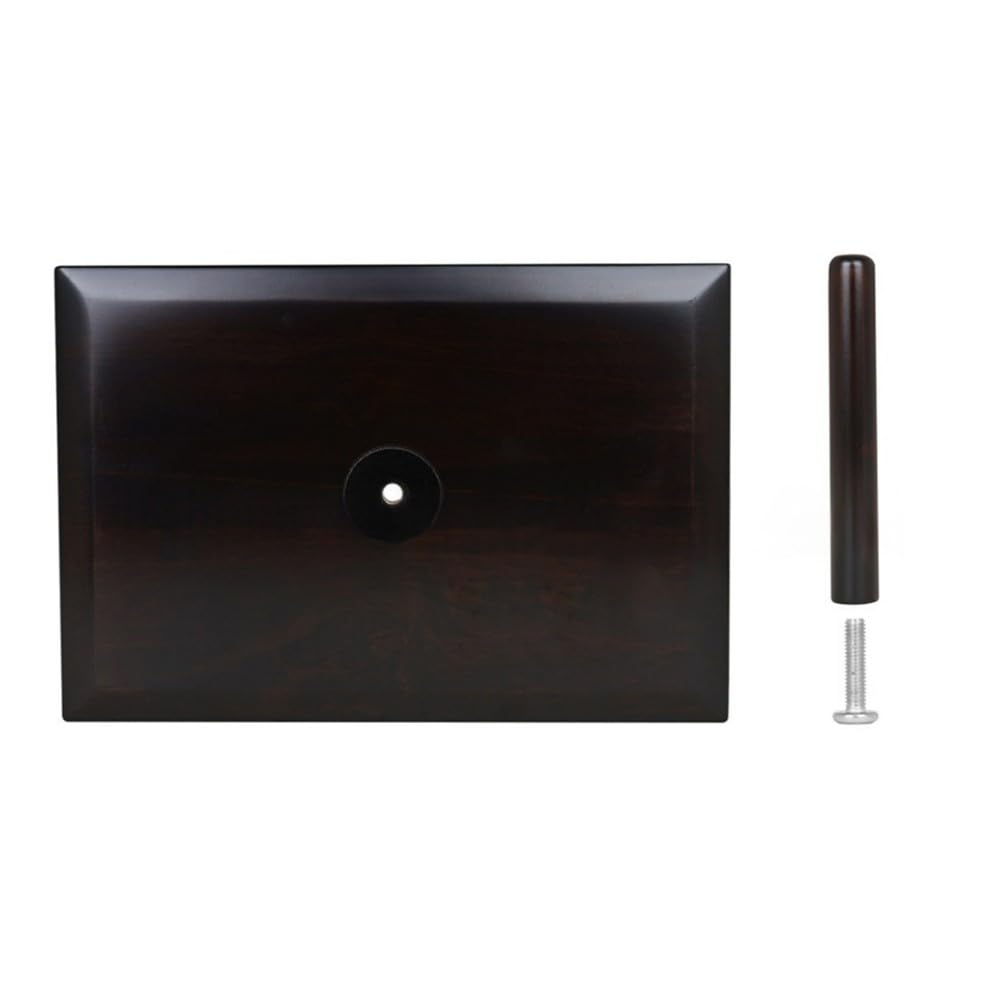 Soporte compacto de madera maciza, soporte ergonómico para flautas