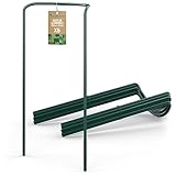 𝗛𝗢𝗖𝗛𝗪𝗘𝗥𝗧𝗜𝗚𝗘𝗥 𝗖𝗔𝗥𝗕𝗢𝗡𝗦𝗧𝗔𝗛𝗟 – Der äußerst robuste Stahl hält Wind und Wetter stand. So ist ein sicheres Wachstum Ihrer Pflanzen gewährleistet!