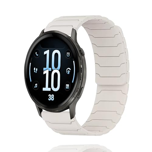 AnnTec For Garmin Venu 4 / 3 45mm / ivoactive 4 / Venu 2 / Garmin Forerunner 265 / 255 / 255 Music / 570 47mm �o���h �����x���g �ւ��x���g 22