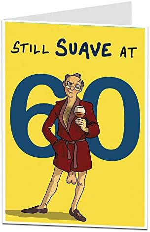 Rude and Funny 60th Birthday Card for Men and Women : Amazon.co.uk ...