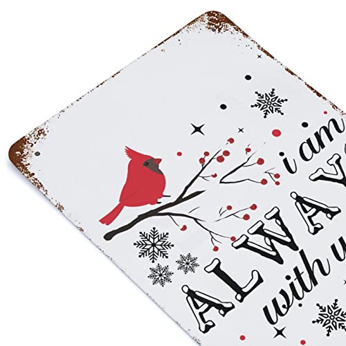 Panneau mural rétro en aluminium Cardinals : un souvenir réconfortant pour votre maison - 4