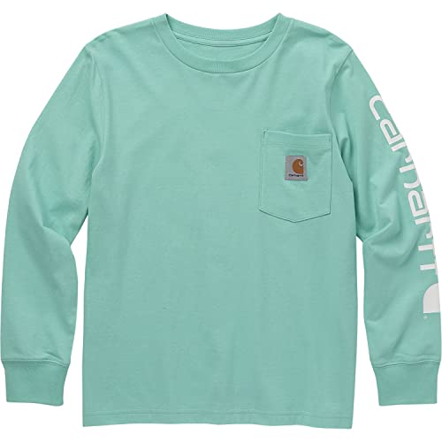Carhartt Girls' Long-Sleeve Pocket Tee T-Shirt