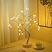 VUENICEE Dekoration LED Bonsai Baum Lichter,36 LED Tisch Baumlampe Touch-Schalter Verstellbare Zweige Lampe Nachtlicht USB/Batteriebetrieben Baumbeleuchtung für Wohnzimmer Zimmer Innen Deko