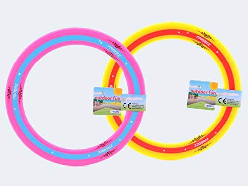 Preisvergleich Produktbild Frisbee-Ring Neon, 1 Stk, 25cm