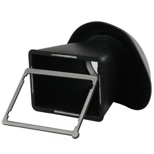 Fotga 2,8 x 3 "LCD Viewfinder Loupe Viseur en caoutchouc Extension V4 pour Sony NEX - 3/NEX - 5