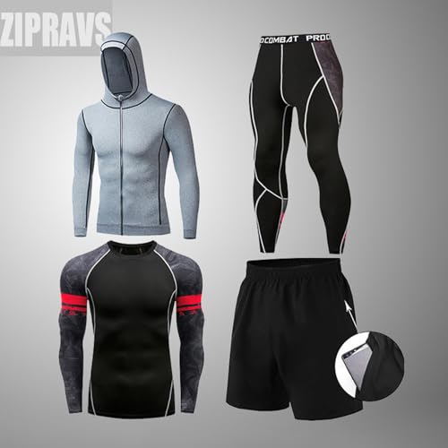 Short running homme et tenue compression contre la fatigue