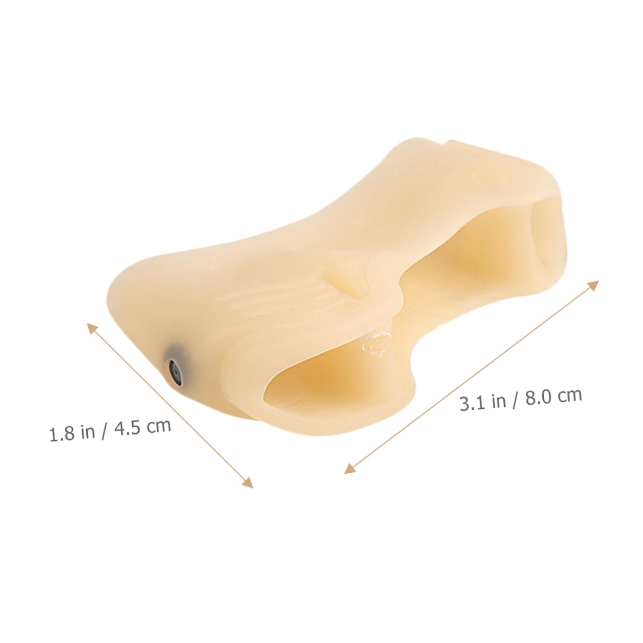 HOMOCONO Corrective Toe Bunion Brace for Men 1 Pair Toe Straightener Cushions for Foot Care