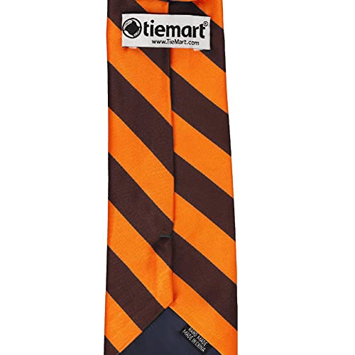 Image of tiemart Men's Striped Tie Standard Length