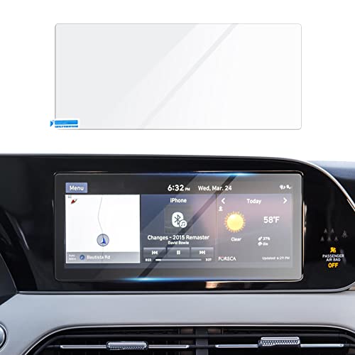 Autorder Screen Protector for 2020 2021 2022 Hyundai Palisade Ltd Limited Calligraphy Tempered Glass 9H Navigation Touchscreen Protective Film(10.25-Inch)