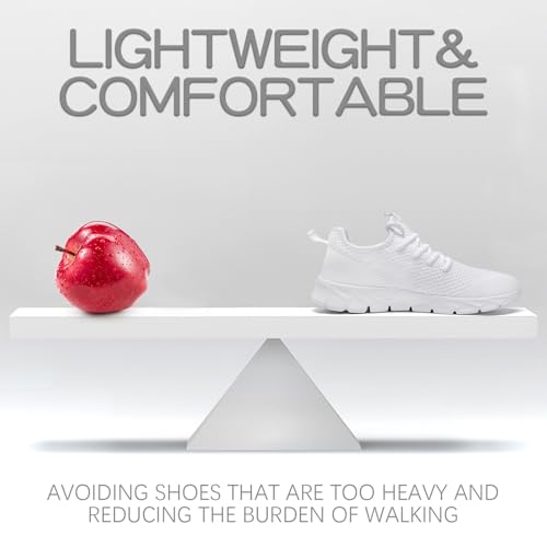 Image of YITUHIO Mens Running Shoes Fashion Sneakers Tennis Walking Shoes Lightweight Athletic Gym Workout Shoes