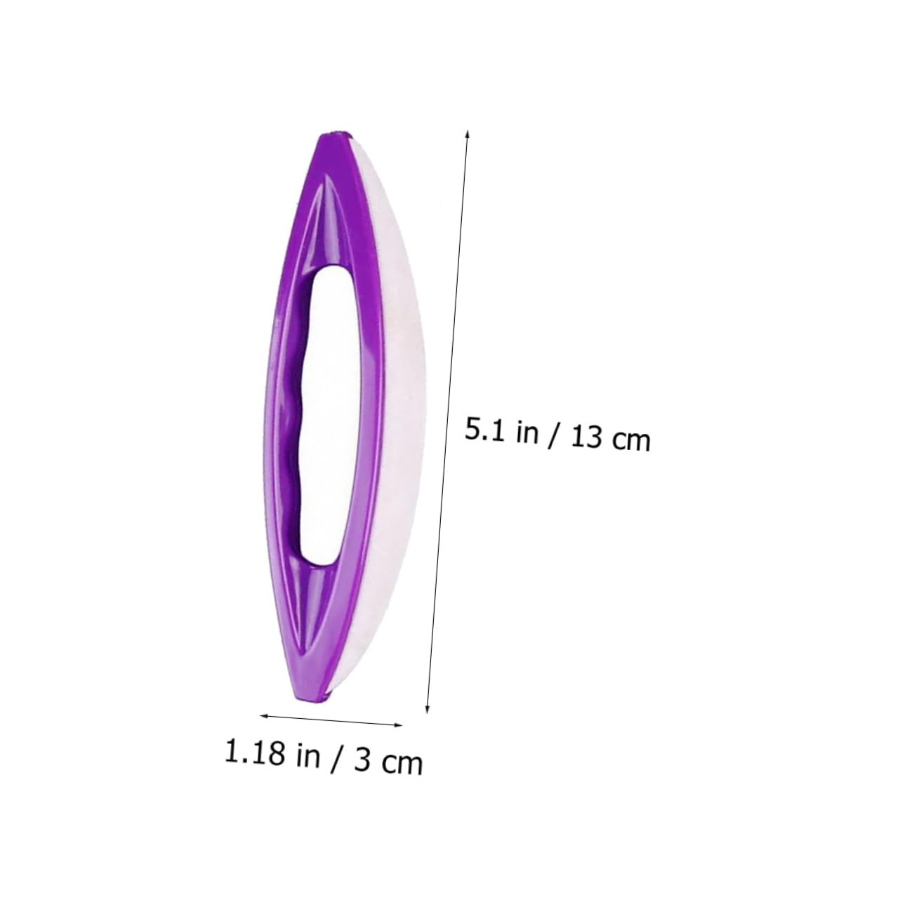 SHERCHPRY 6Pcs Practical Nail Art Polishing Tool for Salon and Home Use Nail Waxing Brushes with Surface for Gentle Nail Care and Easy Maintenance