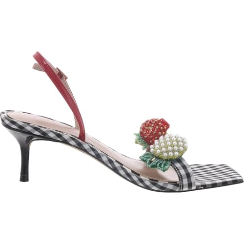Sandales à talon Betsey Johnson Colson noir multicolore en taille 36