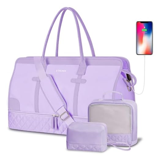 ETRONIK Large Travel Duffle Bag Set