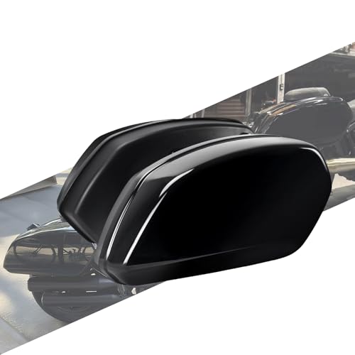 Alforjas rígidas con kit de acoplamiento para Harley Low Rider ST FXLRST 2022-2024, FXLRS 2020-2024 y FXLR 2018-2020 color negro miniatura 1