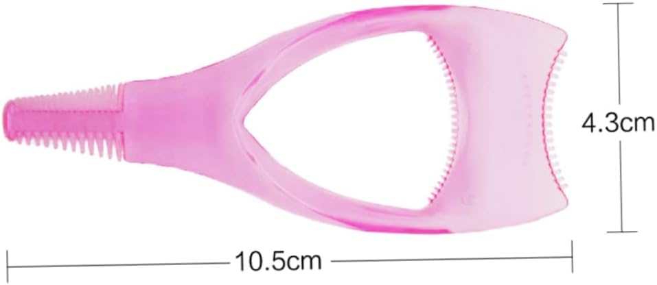 KUYYFDS Mascara Eyelash Applicator 3 in 1 Mascara Tool Plastic Makeup Eyelash Shield Upper Lower Eye Lash Mascara Applicator Guide with Eyelash Assist Comb Brush for Women Girls Pink Mascara Eyelash. : Beauty & Personal Care