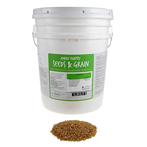 Handy Pantry - Organic Hulled Oat Groats - 30 Lbs - Oats - Hull Removed - Cereal Grain - Storage, Grains, & More - -11%