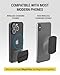 Scosche MXDM Magnetic Phone Holders for Your Car, Dashboard Cell Phone Holder with Extra Strong Magnet and Thick Metal Plate, Car Mount Cellphone Stand Compatible with iPhone, Samsung and More, 2 Pack