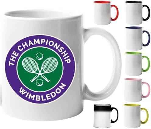 Mr Jeans Wimbledon Tennis Championships 2022, 11 Oz White Ceramic...