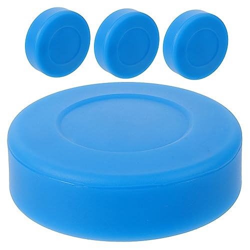 Toddmomy Official Regulation Size Hockey 4 Pack PVC Hockey Balls for Practicing for Teenagers Adults