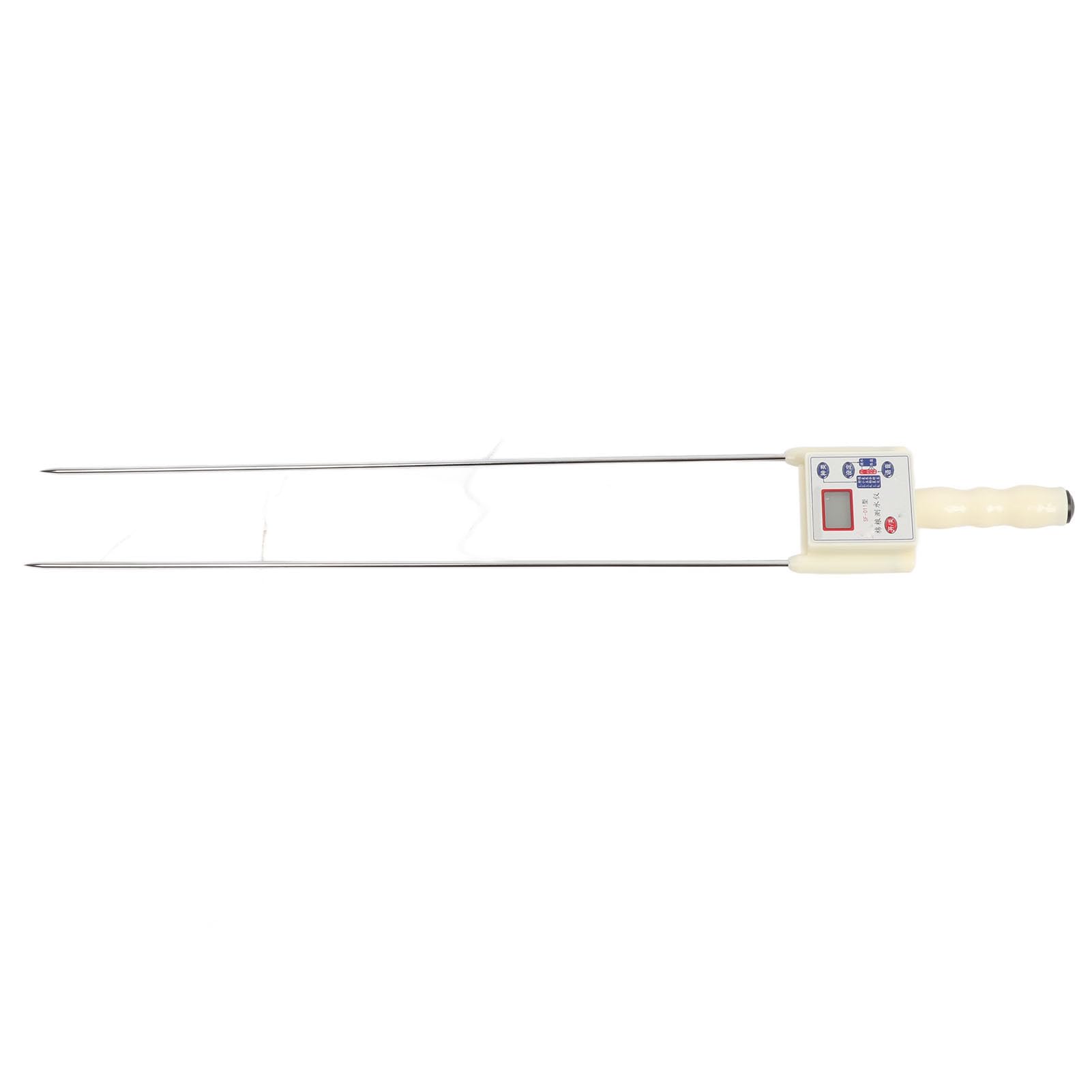 Yosoo Health Gear Medidor de Humedad de Grano Analizador de Humedad de Plástico para Trigo, Maíz, Arroz, Soja con Doble Aguja, Pantalla LED, Informe de Voz, Retroiluminación para Pruebas de (Medio)