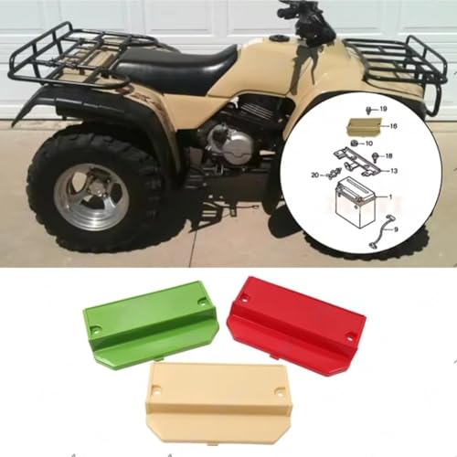Protection batterie TRX300 évite la boue et l'eau FourTrax 1988-2000