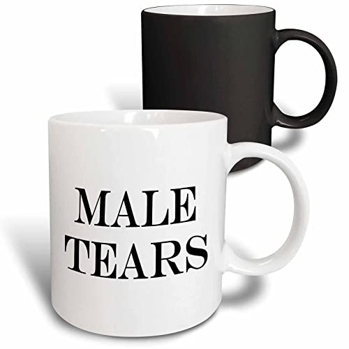 3dRose mug_193465_3 Male Tears Magic Transforming Mug, 11-Ounce