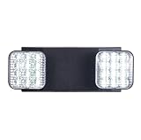 TANLUX LED Emergency Lights with Battery Backup, Two Head Adjustable Commercial Emergency Lights, UL