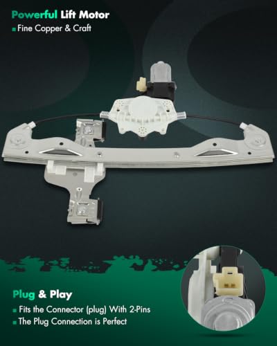 Image of SCITOO Power Window Regulator w /o Motor for Ford Fusion 2006-2012
