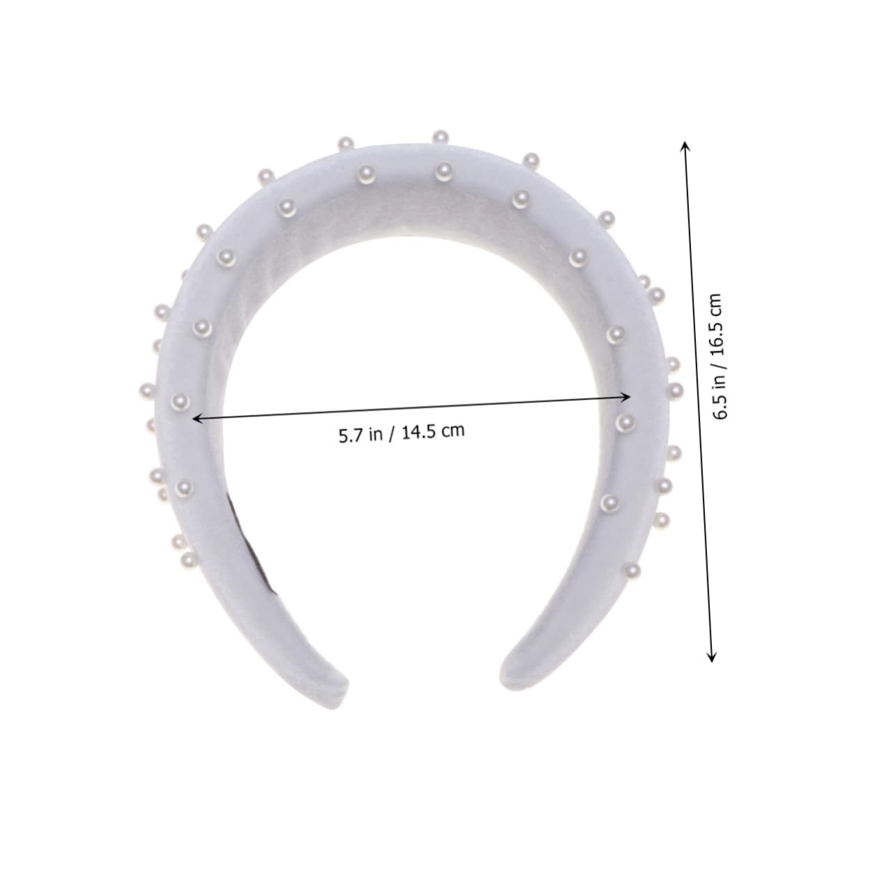Beaupretty 4piezas Diadema De Perlas Para Mujer De Negro y Accesorio De Moda Para Fiestas y Eventos