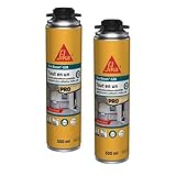 SIKA - Mousse polyuréthane Expansive Pistolable et Réutilisable - Sika Boom 528 Blanc - ...