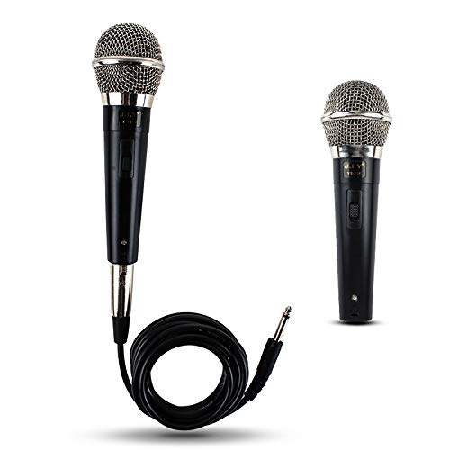 Alician Microphone Dynamique Filaire Professionnel pour karaoké Voix Claire Cover