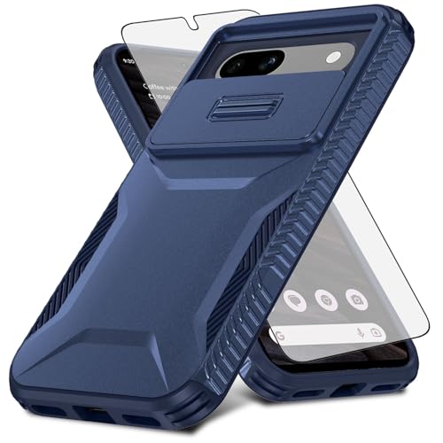 Coque Google Pixel 7A 5G Asuwish antichoc fine avec protège-écran verre trempé