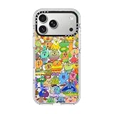 CASETiFY インパクト クリア iPhone 17 Pro Max ケース [黄変防止/クリア 透明/MagSafe対応] - Soft Friends - Clear