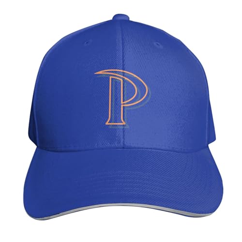 Pepperdine Waves University Cap Adjustable Printed Hiphop Baseball Hat Blue