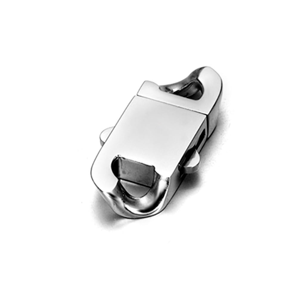 Amazon.com: HALLEBEADS 2 Sets Stainless Steel Spring Cuban Link