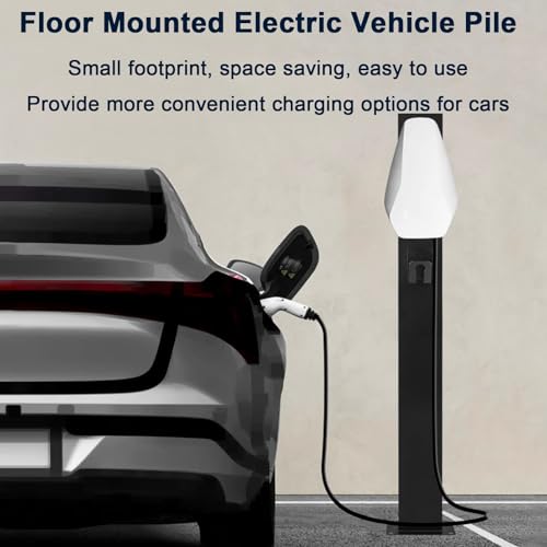 Support de recharge pour véhicules électriques en acier galvanisé avec socle