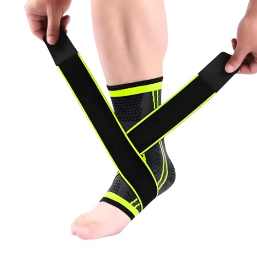 Tornozeleira de Compressão Ortopédica Alívio contra Dores Proteção para Treinos e Fisioterapia Recup