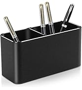 Vaydeer 2 Fori Quadrato Portapenne in Metallo in Alluminio, Portapenna da Scrivania Organizer per...
