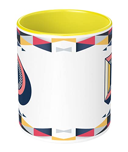 Image of 3D Colorful Alphabet Letter D Printed Coffee Mug For Girls Boys Friends Love Kids Best Gift For Birthday Anniversary Initial Letter D (Microwave Safe Ceramic Tea Coffee Mug-350ml) - ABV3TM2 209