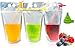 Plastic Drinking Pouches 221pcs new DOUBLE ZIPPER - Drink pouches with straw & Funnel, Non-Toxic, BPA & Phthalate Free-Stand up Clear Zipper Pouch with Gusset Bottom