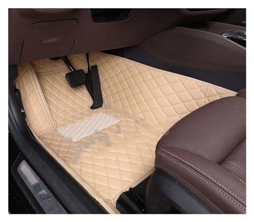 Tapis de sol voiture personnalisé Accord 8 haut de gamme style passerelle beige