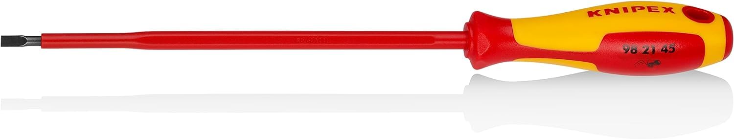 Knipex Screwdrivers For Slotted Screws 1000V-Insulated (287 Mm) 98 21 45 4003773026426
