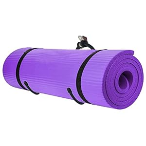 pmsanzay Upgrade large Yoga Mat Wall Mount Holder, Foam Rollers Wall Rack Hanger Wall Storage Organizer Shelf – Sturdy and Adjustable. Great For Storing Foam Roller and Yoga Mats – No Mat