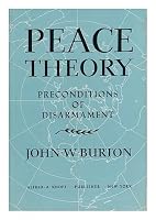 Peace theory: Preconditions of disarmament B000NXPGQ2 Book Cover