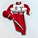 Costumes Club Handmade Race Car Driver Costume for Toddlers - Halloween Costume, Cars Boys Racing Outfit, Toddler Racer Suit, Kids Jumpsuit with Hat, Baby Racer Costume (Long Sleeve, 12-18 months)