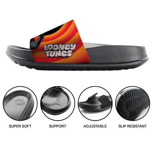 Popfunk Looney Tunes Bugs Daffy Pair Unisex Adult Slides Adjustable Flip Flop Sandals Officially Licensed Hypd Slydr Switch™ 5