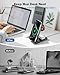 KPON Foldable 3in1 Charging Station for Magsafe, Travel Phone and Watch Charger for Apple, Wireless Charging Dock for Multiple Devices iPhone 17 16 15 14 13 12 Series/Apple Watch/Airpods
